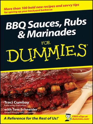cover image of BBQ Sauces, Rubs & Marinades For Dummies&#174;